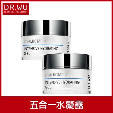 (買1送1)DR.WU玻尿酸保濕水凝露50mL(共2入組)