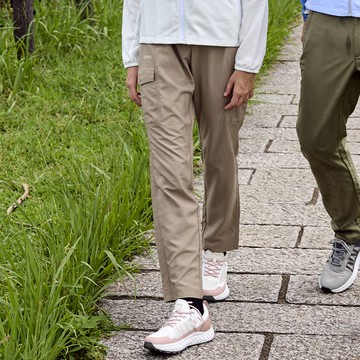 女款循環輕薄長褲(A1PAFF09WC卡其/工裝感/多口袋設計/都會休閒)