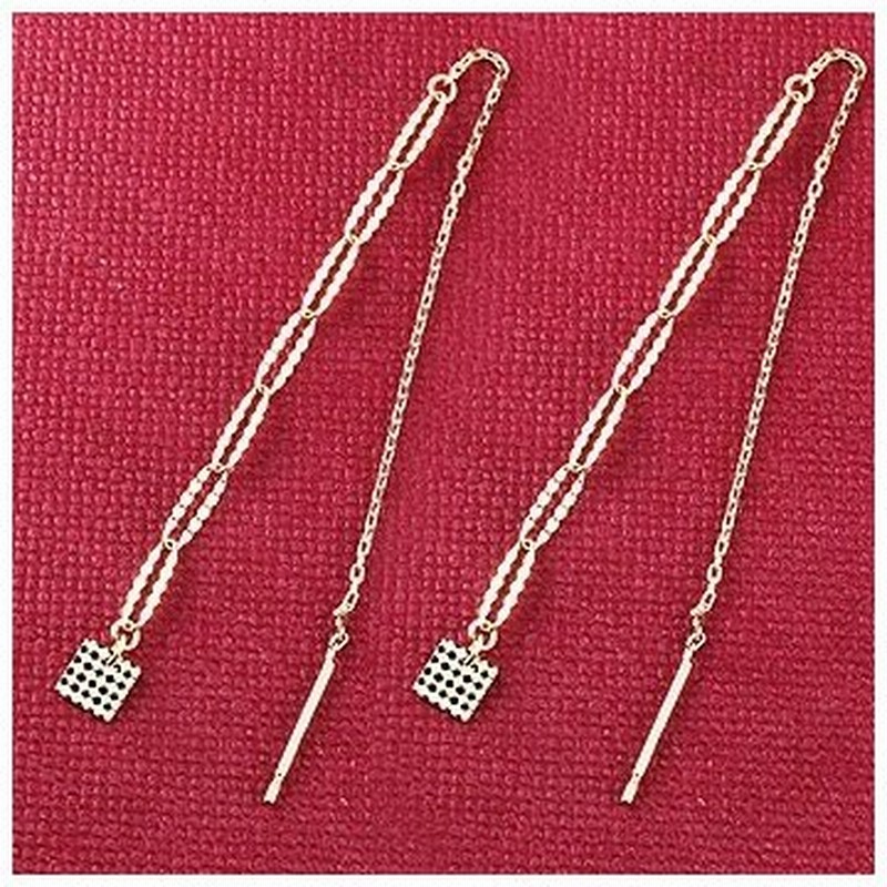 ピアス メンズ ロングピアス アメリカンピアス イエローゴールドk10 ピアスゆれる 10金 チェーン タッセル フリンジ ピアス メンズ 男性用 ゆれるピアス 通販 Lineポイント最大0 5 Get Lineショッピング