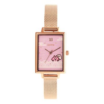 GOTO 卡娜赫拉的小動物 和柄–青海波系列–粉紅 原廠公司貨GM0112L-44-841