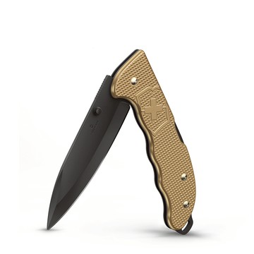 VICTORINOX 瑞士維氏4用ALOX金屬殼Evoke系列瑞士刀(136mm)-米色0.9415.DS249