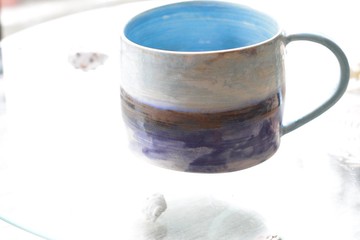 手拉坏花蓮印象陶杯/馬克杯/茶杯11