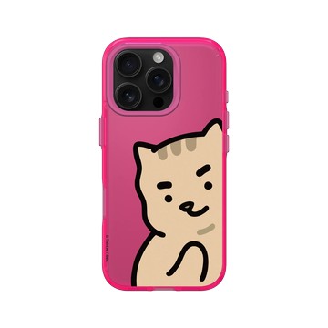iPhone 16 Pro Clear 粉漾桃 - 小貓貓們 Little Cattos - Big Catto