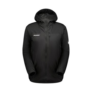 MAMMUT Flex Air IN Hooded Jacket AF 化纖防潑水連帽外套 黑色 男款 #1013-02610