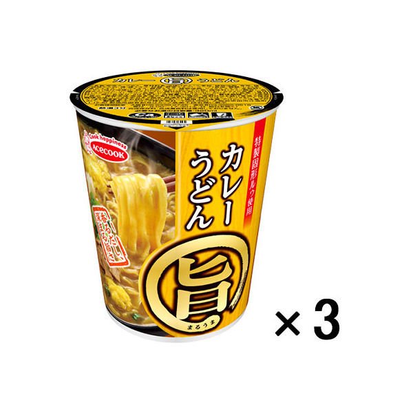 エースコックエースコック まる旨 カレーうどん 3個