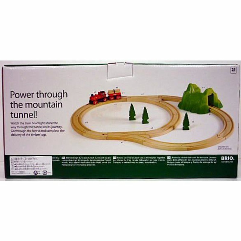 ブリオお買得3点セット！BRIO 33042 小さな森の基本レールセット/33567 