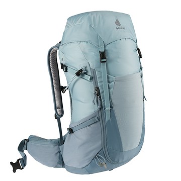 Deuter _德國_ FUTURA透氣網架背包24SL/3400521水藍/登山健行後背包/休閒旅遊包