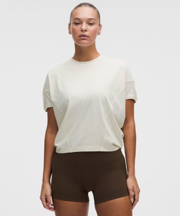 Cotton-Modal-Blend Dolman Tee Size Large