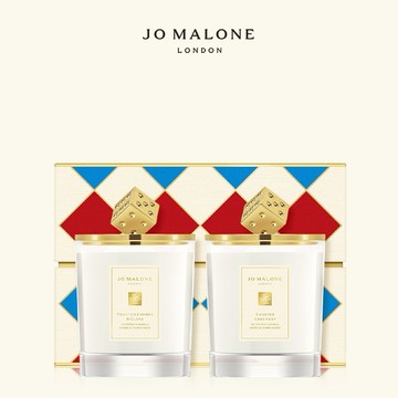 【Jo Malone London】秋冬限定｜放玩派對_烤栗與冰霜櫻桃香氛工藝蠟燭雙入組 ​​｜ 生日禮物| 送女生| 送男生
