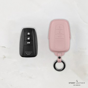 STORY LEATHER 【TOYOTA-O3】【車鑰匙皮套 巴掌紋芋泥紫】 Style TOYOTA-O3
