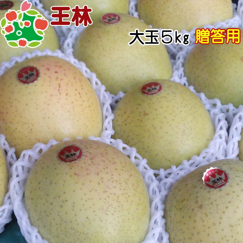 りんご 贈答 大玉 青森県産 王林 特選 大玉 5kg 産地直送 産直 御歳暮 歳暮 内祝い プレゼント 内祝 お返し 贈答品 食べ物 旬の くだもの 果物