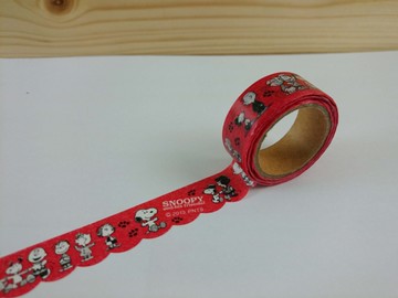 【震撼精品百貨】史奴比Peanuts Snoopy ~膠帶_紅