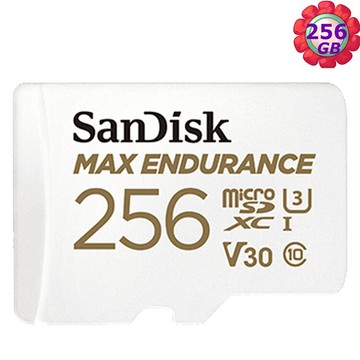 SanDisk 256GB 256G Max Endurance microSDXC【DSQQVR-256G】microSD SD V30 U3 4K C10 S 記憶卡