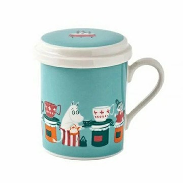 日本製 Moomin 嚕嚕米 馬克杯 附蓋 (320ml)