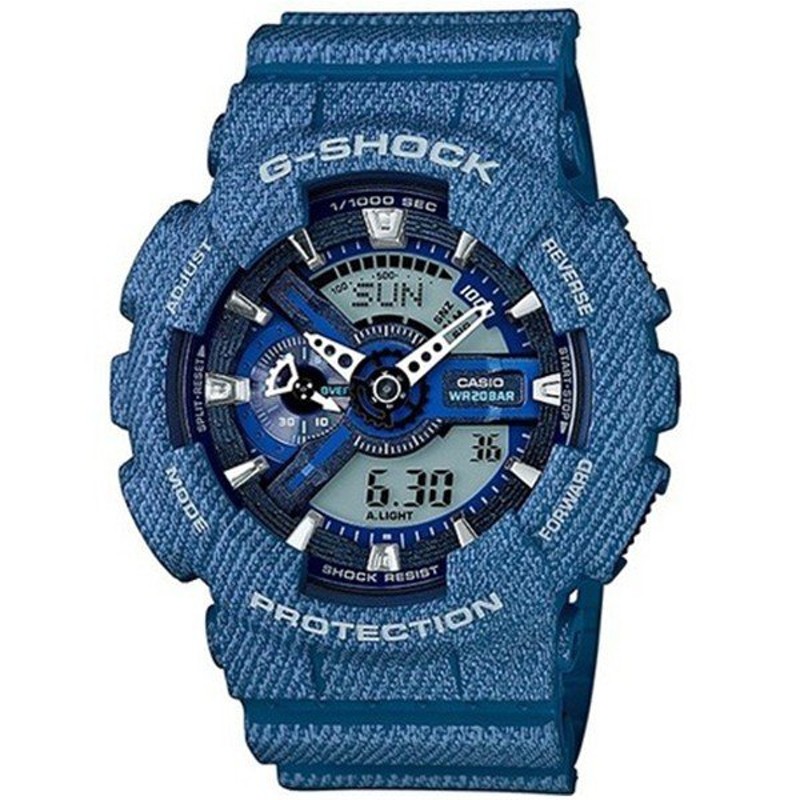 カシオ CASIO Gショック G-SHOCK アナデジ デニムカラー メンズ 腕時計 ...