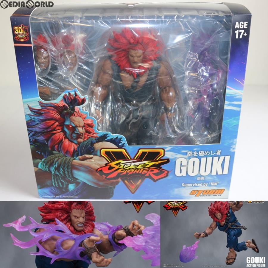 中古即納』{FIG}豪鬼(ごうき) ストリートファイターV(STREET FIGHTER 5) アクションフィギュア ストームコレクティブルズ(20171129)  | LINEブランドカタログ