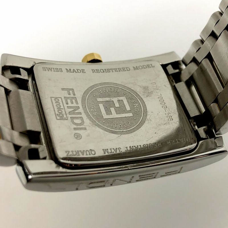 FENDI オロロジ　210G シルバー×ゴールド　クォーツ時計 フェンディ（FENDI）の腕時計 オロロジ 210G をお売りいただき