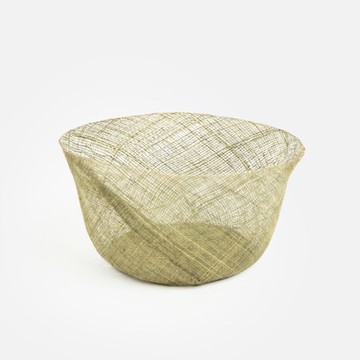 FuG 蕉麻編織籃15x7cm 綠