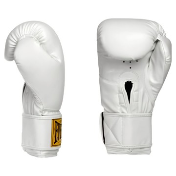 EVERLAST 1910 經典拳擊手套  白色  16盎司  1組