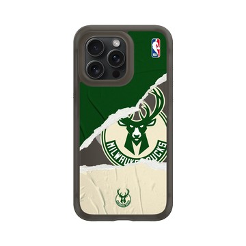 iPhone 15 Pro Max AirX 本質黑 - NBA - 熱血系列-密爾瓦基公鹿 Milwaukee Bucks - Sweat and Tears