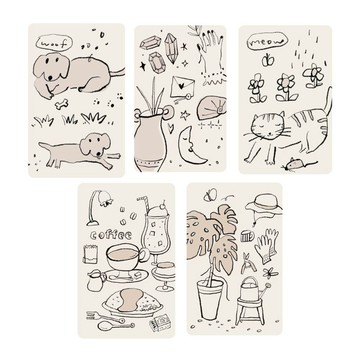 Easycard 手繪日常系列Supercard悠遊卡(受託代銷)