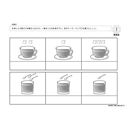 028 ばっちりくんドリル 甘さ・濃度・水の量(応用編) (理英会の家庭