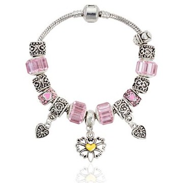 串珠手鍊 手環-甜美公主風時尚百搭水晶飾品情人節生日禮物女配件73kc72【獨家進口】【米蘭精品】