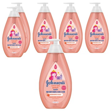 Johnson's 嬌生 嬰兒蜜桃水嫩沐浴露  750ml  6瓶