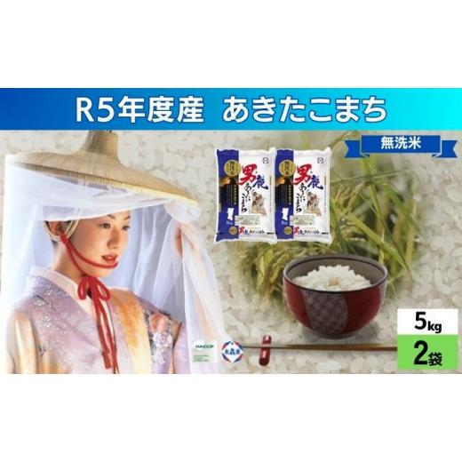 ふるさと納税 秋田県 男鹿市 無洗米 令和5年産 あきたこまち 10kg 5kg×2袋 秋田県 男鹿市 秋田食糧卸販売