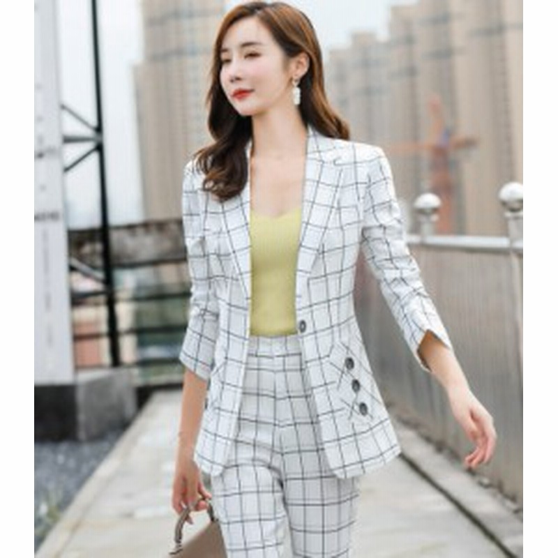 チェック パンツスーツ レディース おしゃれ セットアップ レディース きれいめ カジュアル スーツ 大きいサイズ 3l 4l 5l 6l オフィス 通販 Lineポイント最大4 0 Get Lineショッピング