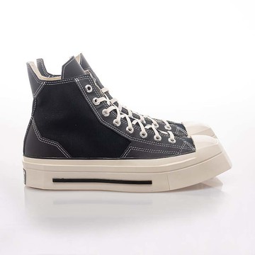 CONVERSE 男女鞋 Chuck 70 De Luxe Squared 皮革 帆布 高筒 休閒鞋 厚底鞋 A06435C