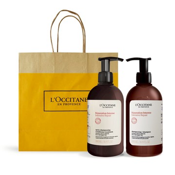 L’OCCITANE 歐舒丹 草本洗潤修護組[洗髮乳+潤髮乳]-公司貨