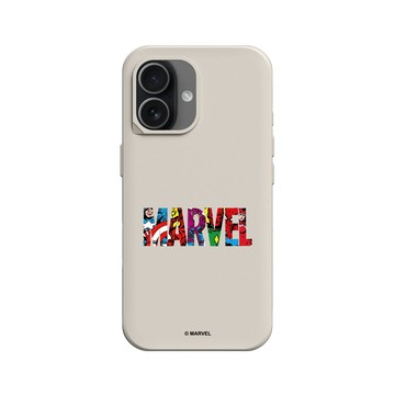 iPhone 17 SolidX 貝殼灰 - 迪士尼-漫威 Marvel - 漫威Logo-藝術標誌