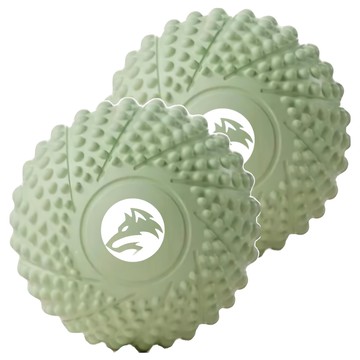 MICHAEL FITNESS 麥克健身 80D筋膜球  花生筋膜球  TPE材質  草綠色  2個