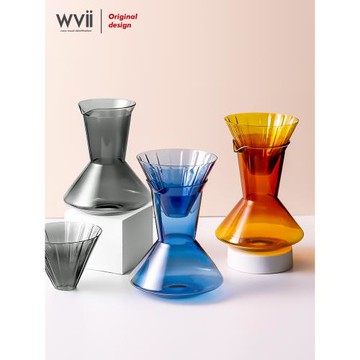 wvi創意v60過濾杯分享壺細口壺滴漏手沖咖啡壺套裝家用煮咖啡器具
