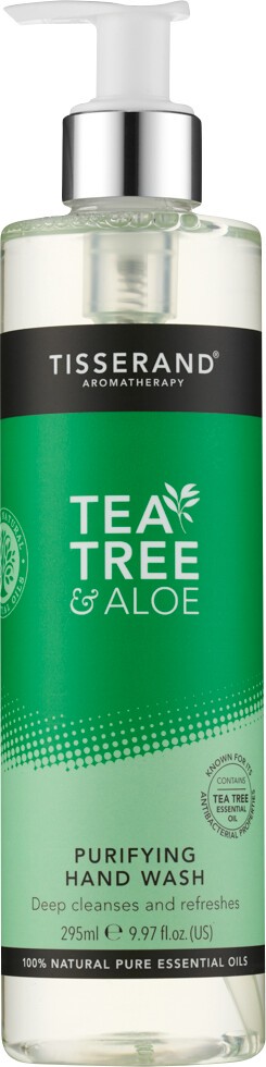 Tisserand Aromatherapy Tea Tree & Aloe Purifying Hand Wash 295ml