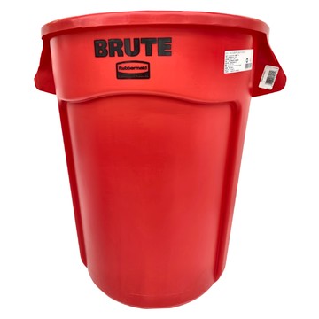 Rubbermaid 樂柏美 BRUTE 儲物桶 121L  紅色