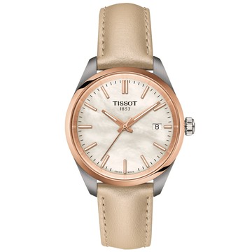 TISSOT 官方授權 PR100 經典珍珠貝石英腕錶 錶 手錶 送禮 / T1502102611100 / T150.210.26.111.00