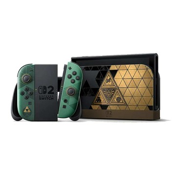 Nintendo Switch2 NS2 薩爾達傳說 40週年紀念版 遊戲主機 + 鯤鵬40手把 淵虛之羽 + NS2 寶可夢傳說Z-A + 收納包