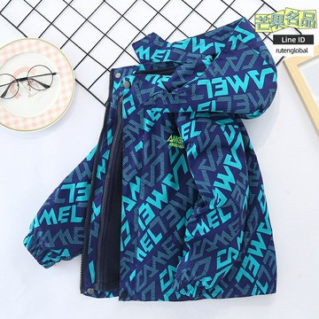 【三合一可拆卸】男童衝鋒衣 兒童外套 加絨外套 防風外套 保暖外套 春秋冬三季 防水透氣 深秋戶外運動 外貿原單