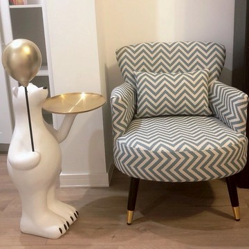 陽臺臥室會客廳布藝接待商務單雙人組合沙發簡約服裝店加寬沙發椅 b7311