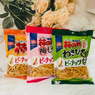 日本 龜田製菓 龜田柿種 米果 130g （原味/梅子味/芥末味）｜全店$299 全家取貨免運｜領券9折｜APP下單最高再賺22%點數⚡