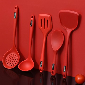 硅膠鏟家用炒菜鍋鏟湯勺食品級廚房廚具套裝耐高溫不粘鍋專用鏟子