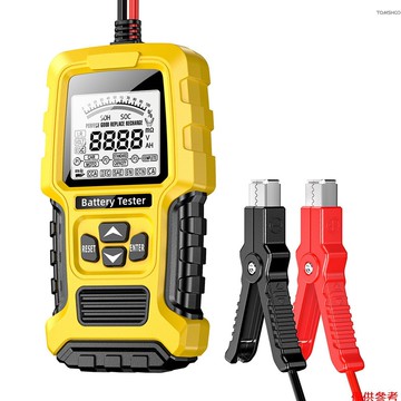 Winn FOXSUR 12V 24V 汽車電池測試儀 LCD 電池分析儀測試工具數字分析儀測試儀汽車卡車摩托車 SUV