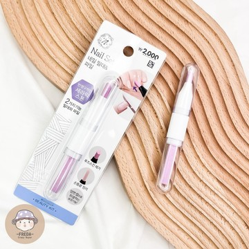肥達代購 🍄 現貨 韓國 大創 Nail Set 美甲石英磨棒 雙頭磨甲器 美甲 陶瓷搓刀 陶瓷石英筆 DAISO