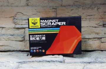 【西高地水族坊】 MADNET SCRAPER 海甲衛 強力可替換刮刀式 魚缸磁力刷(XL)