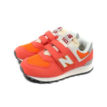 New Balance 574 運動鞋 魔鬼氈 桔色 中童 童鞋 PV574RCB no141
