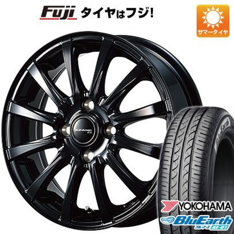 黒タタキSL/朱天黒 BluEarth 【新品 軽自動車】夏タイヤ ホイール4本