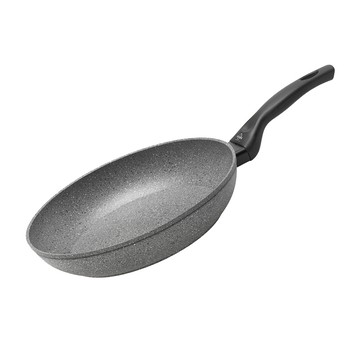 Olympia 【義大利】Rocker PLUS礦岩平底鍋28cm(適用電磁爐)