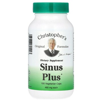 Christopher's Original Formulas, Sinus Plus，100 粒素食膠囊